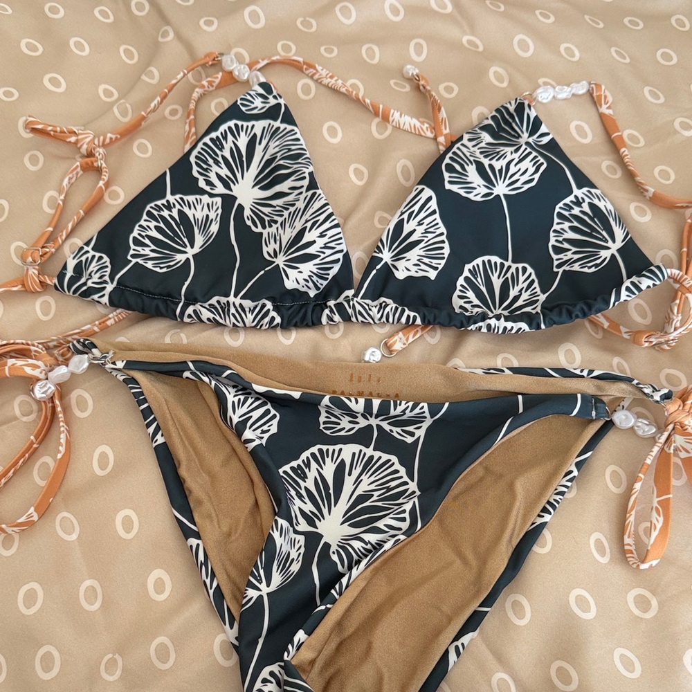 Floral Print Bikini Set